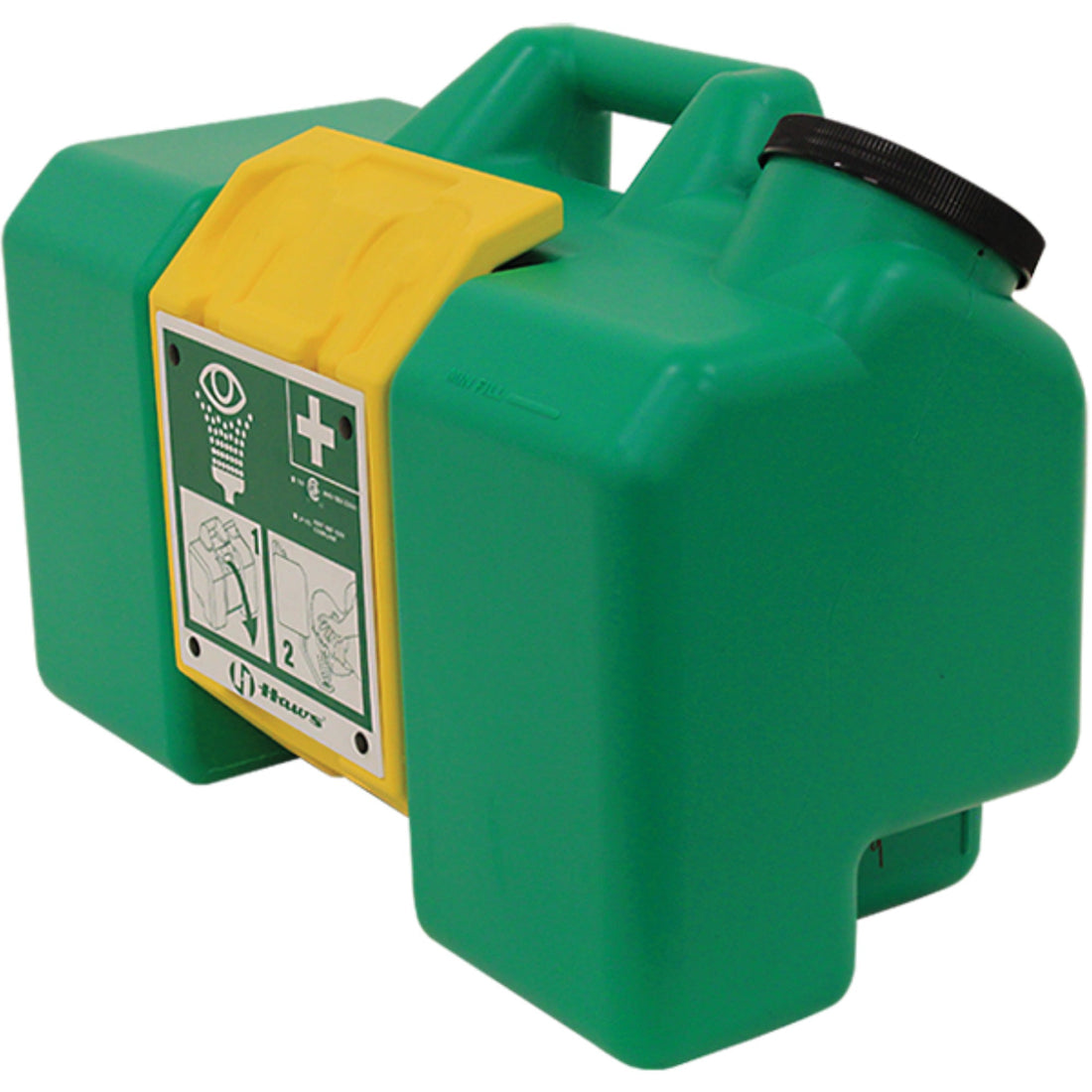 Haws Eyewash Station, Gravity-Fed, 9 gal. Capacity, Meets ANSI Z358.1