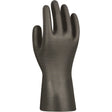 Showa Nighthawk Defender Gloves, Nitrile, 6-mil, Powder-Free, Black
