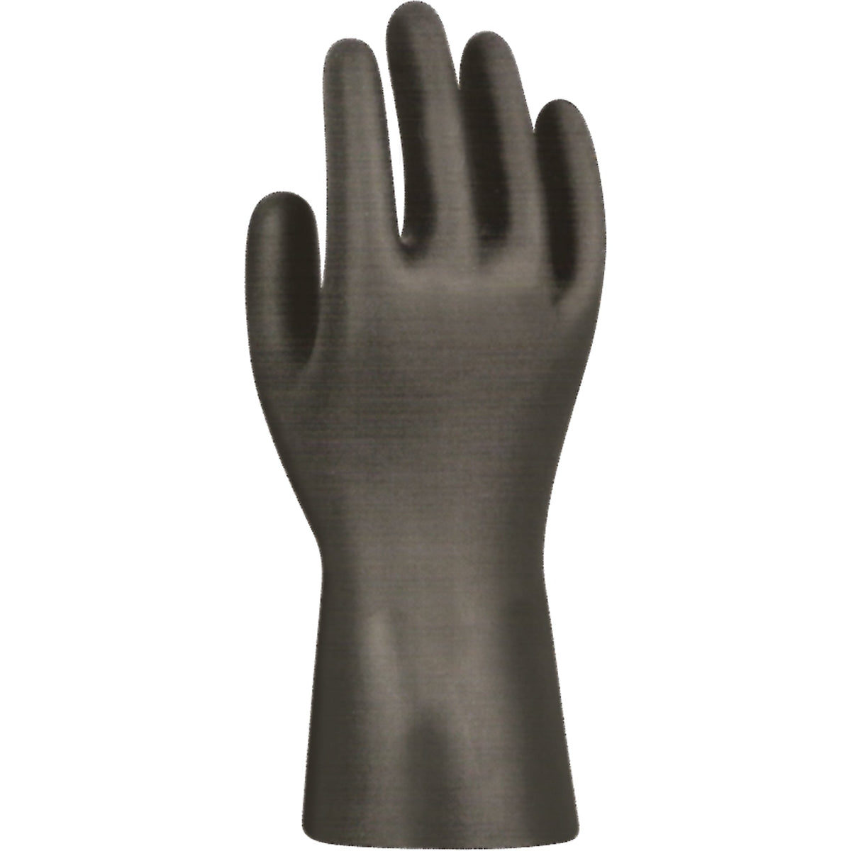 Showa Nighthawk Defender Gloves, Nitrile, 6-mil, Powder-Free, Black
