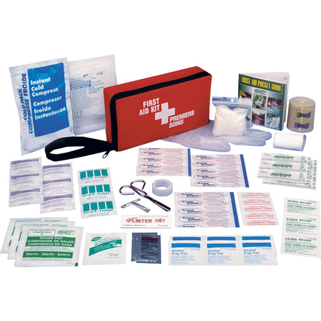 Safecross Rectangle First Aid Kits, Class 1 Medical Device, Nylon Bag