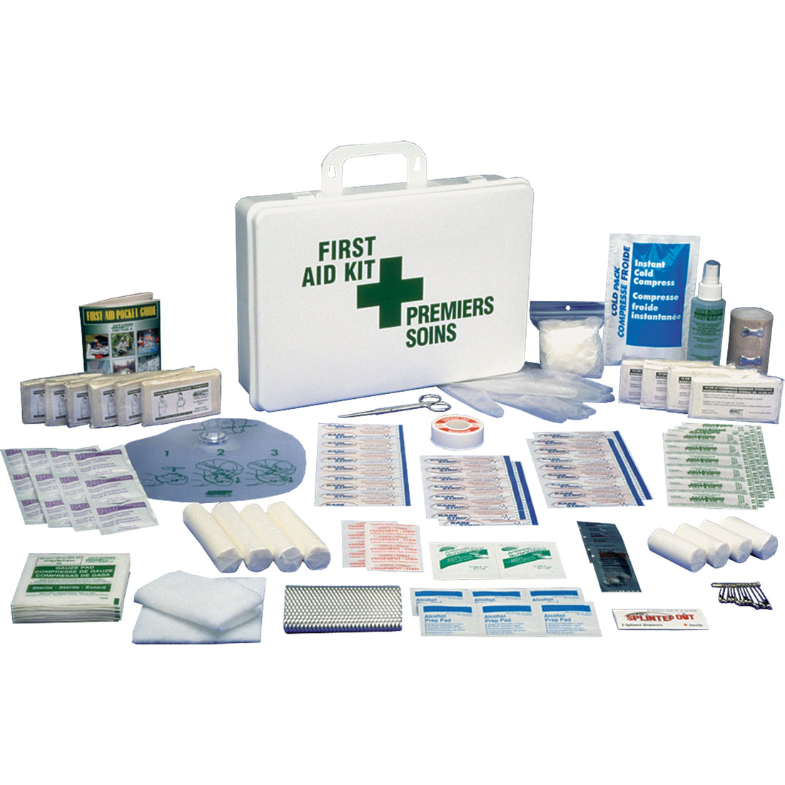 Safecross Office Standard First Aid Kits, Class 1 Medical Device, Plastic Box
