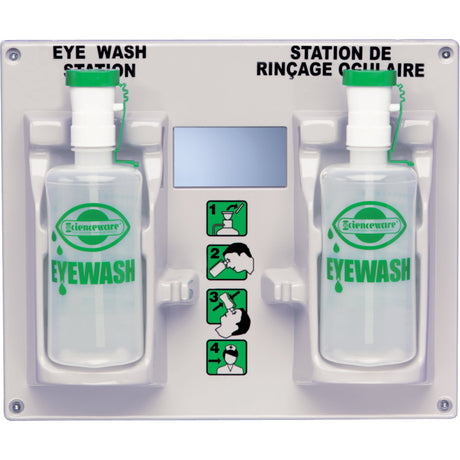 Safecross Eyewash Station and Bottle