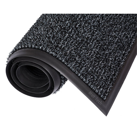 Mat Tech Astro-Plus™ Mat, Scraper, 3-3/10' x 5' x 5/8", Charcoal