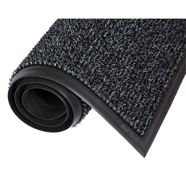 Mat Tech Astro-Plus™ Mat, Scraper, 3-3/10' x 5' x 5/8", Charcoal