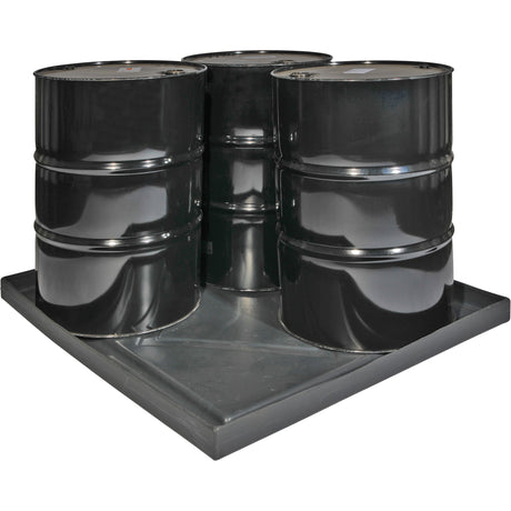Enpac Econo Spill Shells™, 51" L x 47" W x 5" H, 36 US gal. Spill Capacity
