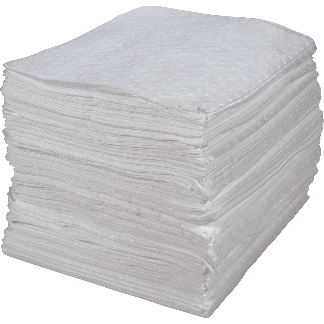 Zenith Premium Bonded Sorbent Pads, Oil Only, 15" x 17", 30 gal. Absorbancy