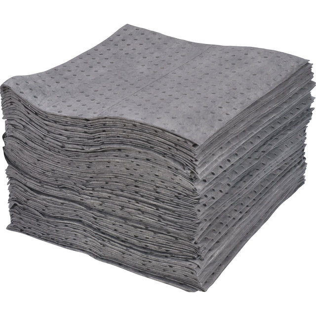 Zenith Premium Laminated (SMS) Sorbent Pads, Universal, 15" x 17", 30 gal. Absorbancy