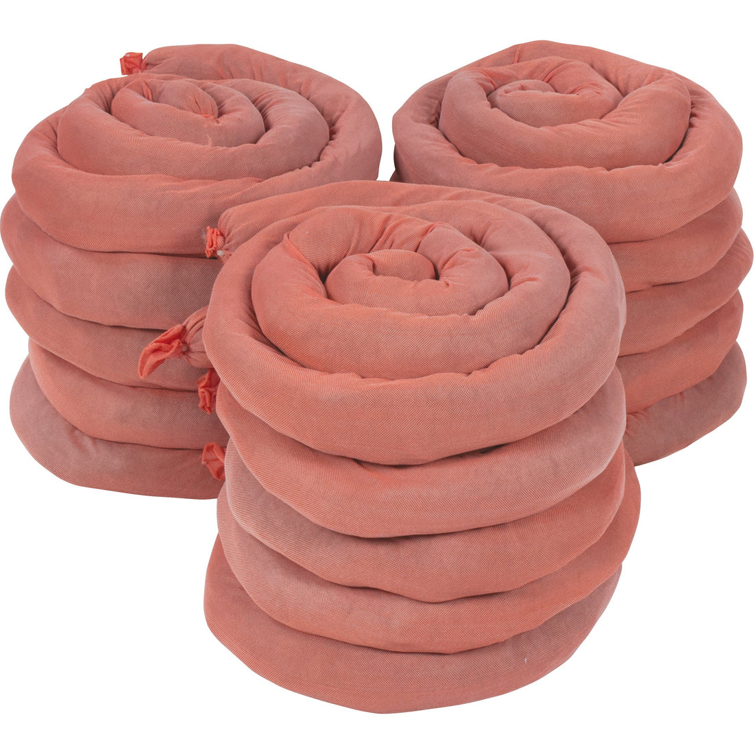 Zenith Sorbents Socks, Hazmat, 50 gal. Absorbancy, 3" W x 8' L, Pack of 15