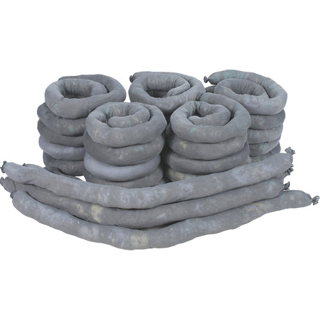 Zenith Sorbents Socks, Universal, 50 gal. Absorbancy, 3" W x 4' L, Pack of 30