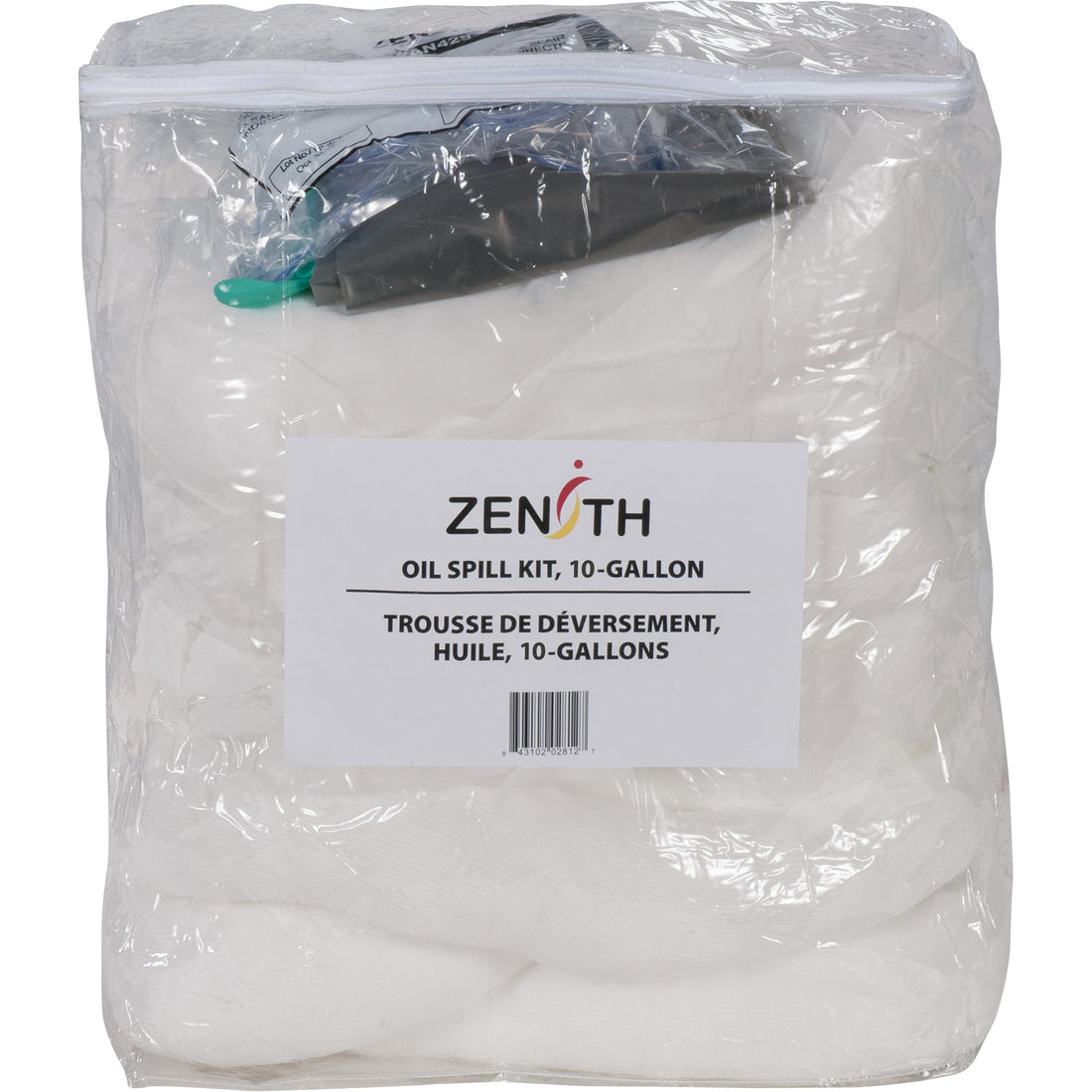 Zenith Truck Spill Kit, Oil Only, Bag, 10 US gal. Absorbancy