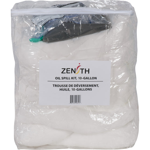 Zenith Truck Spill Kit, Oil Only, Bag, 10 US gal. Absorbancy