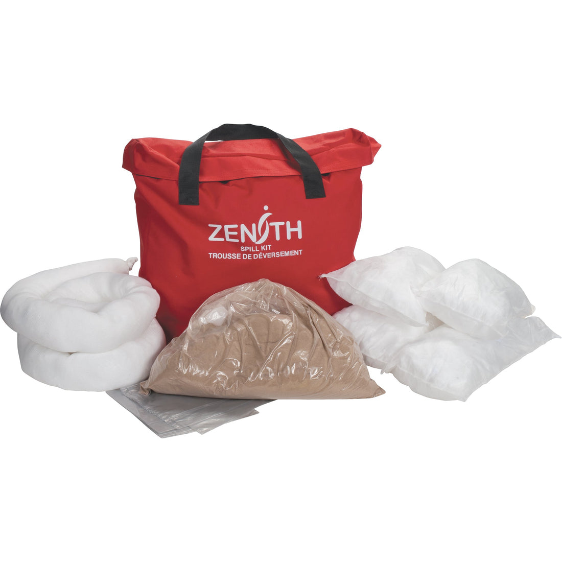 Zenith Service Vehicle Spill Kit, Oil Only, Bag, 10 US gal. Absorbancy