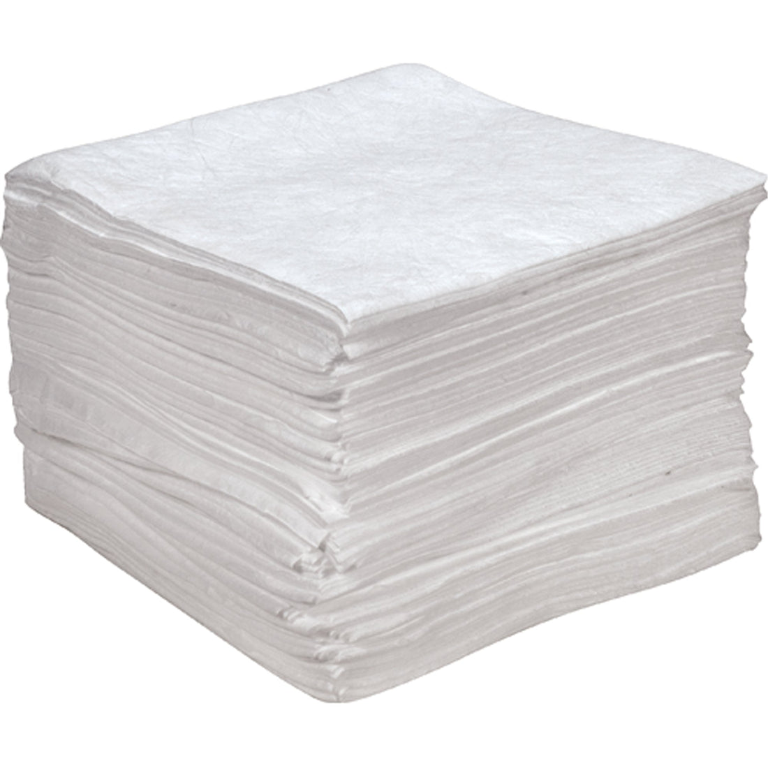 Zenith Premium Anti Static Sorbent Pads, Oil Only, 15" x 18", 25 gal. Absorbancy