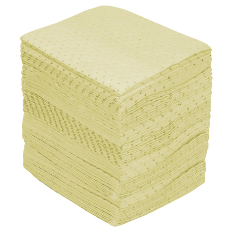 Zenith Industrial-Grade Fine Fibre Sorbent Pads, Hazmat, 15" x 17", 40 gal. Absorbancy