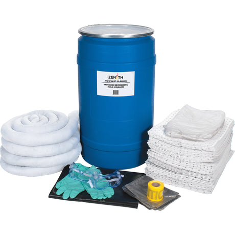 Zenith Spill Kit, Oil Only, Drum