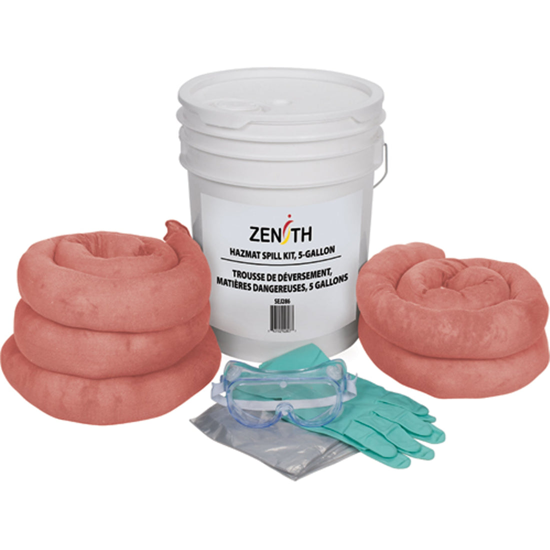 Zenith Spill Kit, Hazmat, Pail