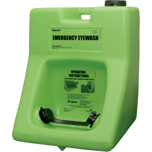 PIP Fendall Porta Stream® II Eyewash Station, Pressurized, 16 gal. Capacity, Meets ANSI Z358.1
