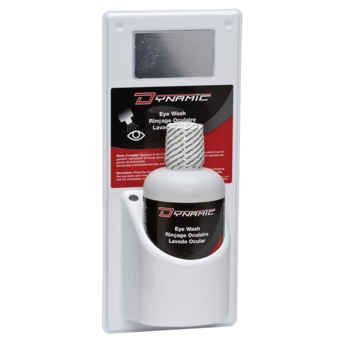 PIP Dynamic Eyewash Station with Isotonic Solution, Single