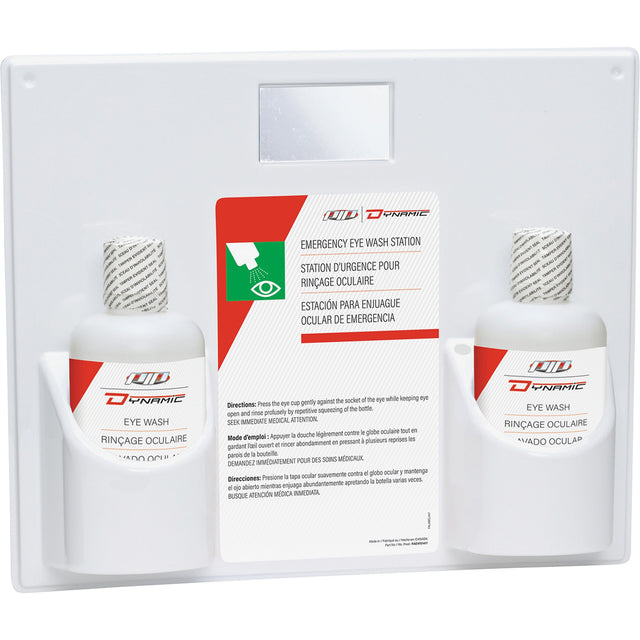 PIP Dynamic™ Eyewash Station with Isotonic Solution, Double