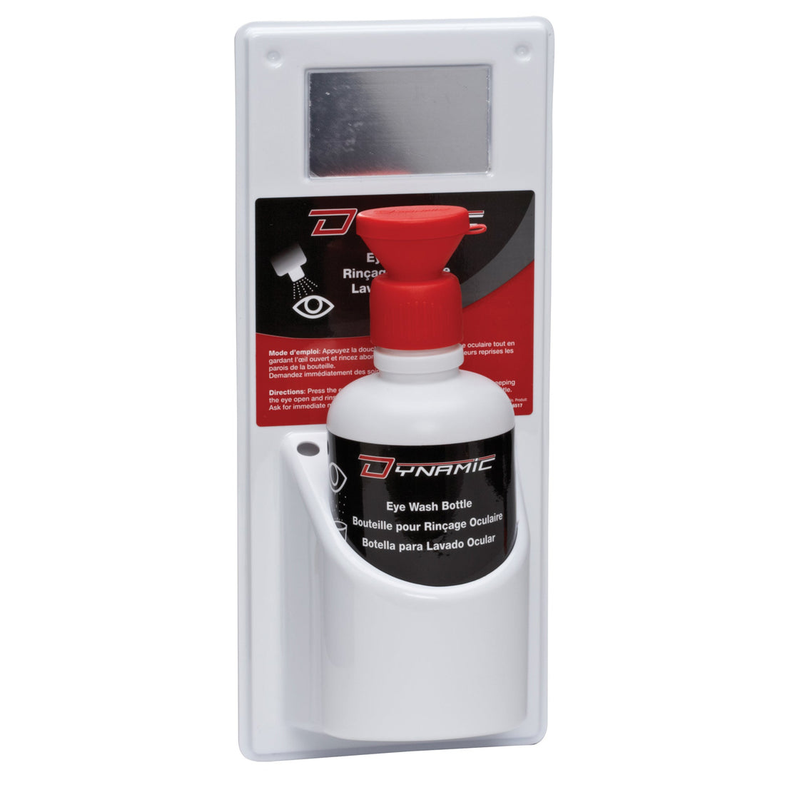 PIP Dynamic Eyewash Station with Empty Bottles, Single