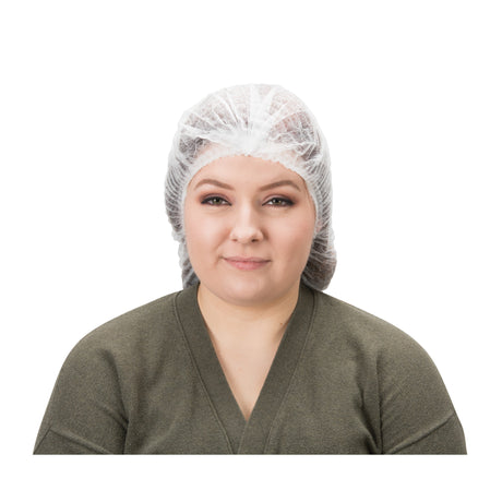 Zenith Pleated Bouffant Cap, Polypropylene
