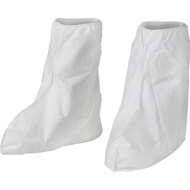 Ansell KleenGuard™ A40 Disposable Boot Covers, One Size, Microporous, White