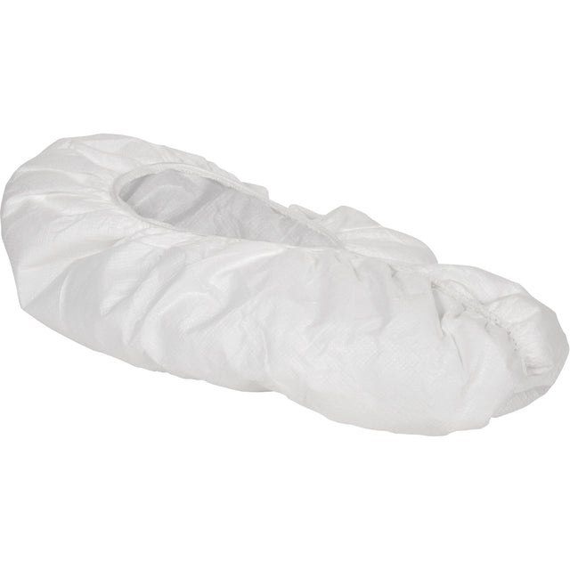 Ansell KleenGuard™ A40 Shoe Covers, One Size, Microporous, White