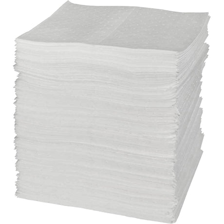SPC Absorbent Pad, Oil Only, 15" x 19", 51 gal. Absorbancy