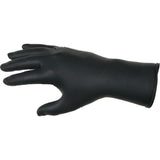 Mcr Safety NitriShield Stealth Extra Disposable Gloves, Nitrile, 6-mil, Powder-Free, Black