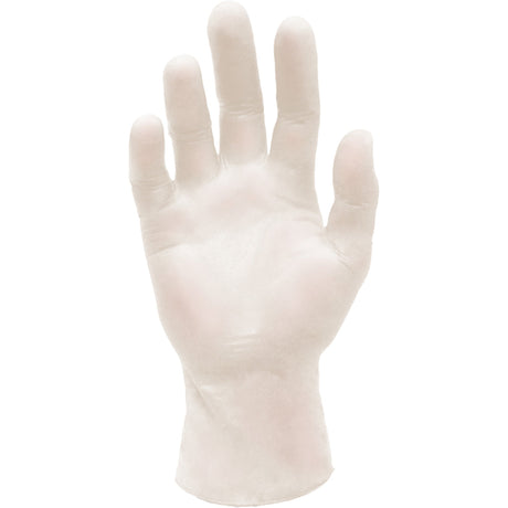 Ronco Pure-Touch Synthetic Stretch Examination Glove, Vinyl, 5-mil, Powder-Free, White, Class 2