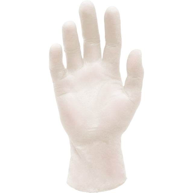 Ronco Pure-Touch Synthetic Stretch Examination Glove, Vinyl, 5-mil, Powder-Free, White, Class 2