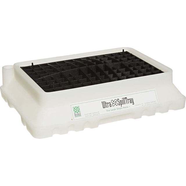 Ultratech P2 Ultra-Spill Tray®, 17" L x 12" W x 4" H, 1.8 US gal. Spill Capacity