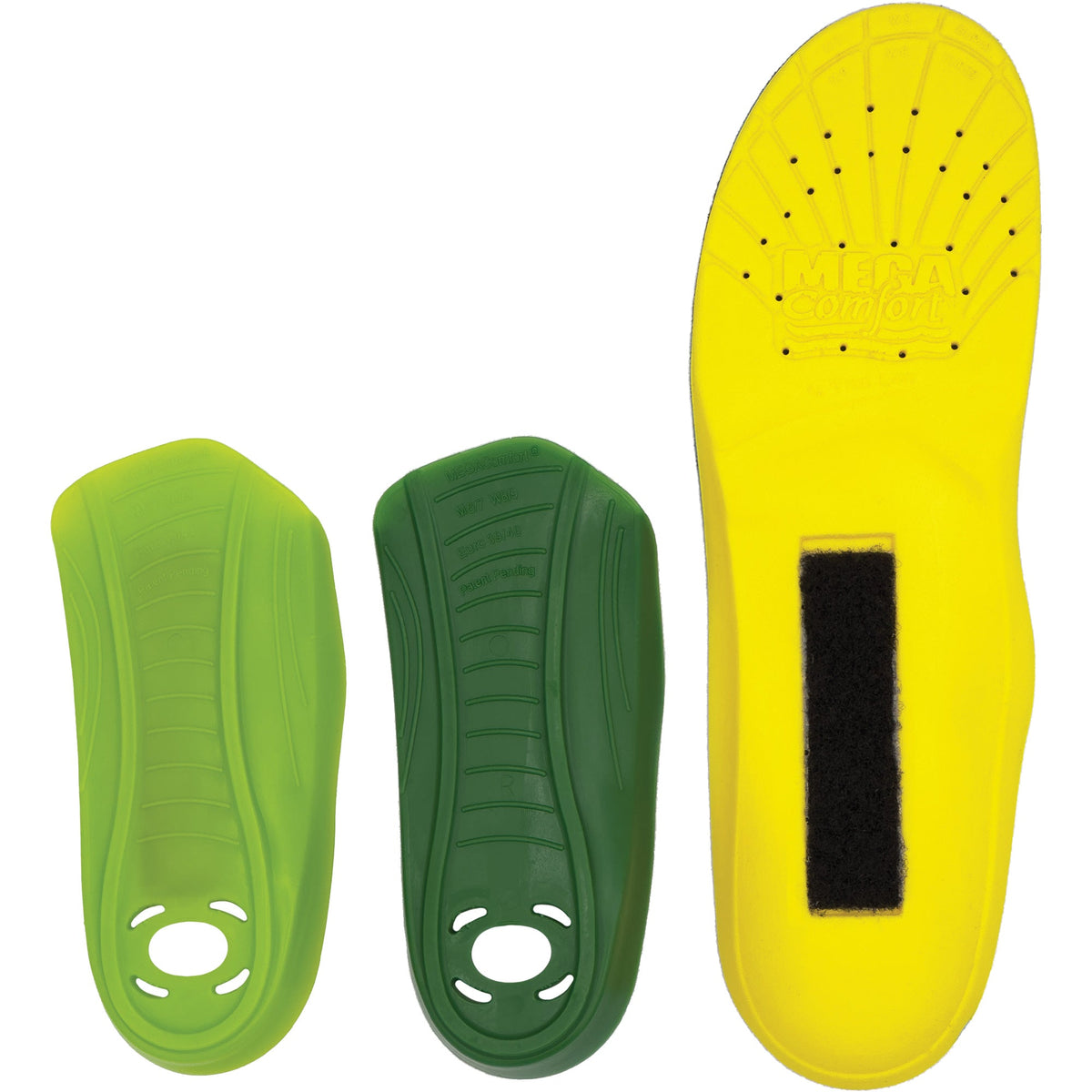 MEGAComfort MultiThotic™ 3-in-1 Orthotic Anti-Fatigue Insoles, Men's 10 - 11/Women's 12 - 13