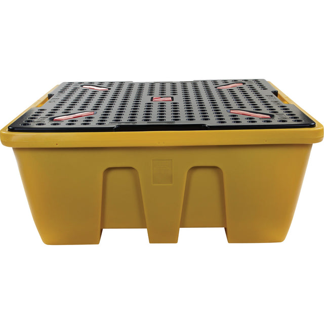 Zenith IBC Spill Pallet, 333 US gal. Spill Capacity, 66" x 66" x 27.5"