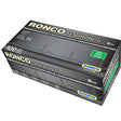 RONCO SENTRON 6 Black Nitrile Disposable Gloves — Medium, 6 Mil, Powder-Free (Case of 1,000)