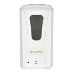 Wall-Mounted Automatic Soap Dispenser — Touchless, White & Blue (Commercial)