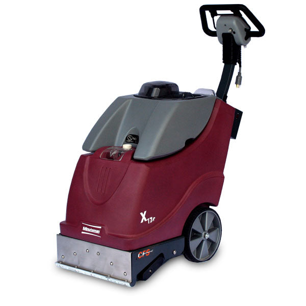 Minuteman X17 X17115 17" Self-Contained Carpet Extractor — 9/7.5 gal, 50 psi, CRI Certified